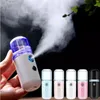 Facial Nevelizer Steamer Nano Mist Sproeier Kleine Pil Moisturizing Handheld Draagbare Hydrator Huidverzorging Gezicht Sprays Gereedschap GYL14