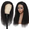 Straight Human Hair Lace Closure Front Headband Wigs For Black Women Body Deep Water Wave Kinky Curly Glueless With Ear To Ear Fro7614382