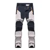 Tactique militaire Cargo pantalon hommes genouillère armée étanche séchage rapide hommes en plein air randonnée escalade pantalon hommes