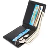 Rfid Men Wallets Purse Walet Man Thin Boys Short Small Slim Money Bag For Brand Men's Vallet287N