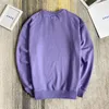 보라색 술 아디러 오류 Crewneck Hoodie 남성 여성 1 : 1 - 품질 자수 로고 Adererror 스웨터 남성 후드