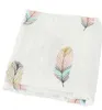 120x120cm Bamboo Muslin Swaddles Baby Blankets born Blanket Soft Swaddle Wrap 211105
