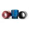 810 Accessori per fumatori in resina epossidica con foro largo Drip Tip Bocchino Drip Tips per TFV8 TFV12 Prince Atomizer