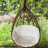 Almofada / Almofada decorativa Hammock Hammock Cadeira almofadas de sofá para pendurar cesta Indoor Outdoor Swing Assento de Yoga Almofadas