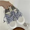 Lolita Thick-soled Big-toed Shoes 2021 Fall Ins Tide Lace-up Casual Preppy Comfortable Women's Sports Dad Y0907