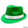 Green St Patricks Day Hats Party Decoration Top Hat Шляпа Ирландский фестиваль поставляет фото реквизиты RRF11747