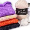 1 pc lã macia lã 100g fio de fio suéter cashmere cachecol colorido crochê crochê babycare lenço diy knitting bebê novo lã y211129