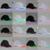 LED HATS BAR装飾カジュアルハット明るい野球キャップ屋外日焼け防止ピークキャップピュアコットン