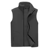 Men's Vests Crocodile Brand Lamb Wool Casual All-match 2023 Autumn And Winter Sleeveless VestsMen's