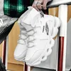 2021 Mężczyźni Buty do biegania Czarny Żółty Biały Moda Męskie Trenerzy Oddychające Sporty Sneakers Rozmiar 39-46 ql