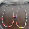mushroom bead necklace