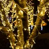 Strings Fairy Lights String Decoração de Natal à prova d'água para casa de Garland Street Led Outdoor