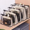 Storage Bags 5Pcs Non-Woven Fabric Dust Bag For Handbag Transparent Travel Hanging Toiletry Pouch Wardrobe Closet Cover Wome