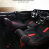 2021New Style Custom Car Seat Covers för Honda Select Civic Luxury Leather Auto Seat Waterproof Antifouling Protect Set Slip Inter187s