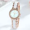 Luxury Quartz Female Wrist Watches Fashion Casual Diamond Ladies Watch Gifts For Women Clock With Box Reloj Mujer