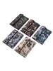 Army Camouflage Mini Men's Leather Wallet With Coin Pocket Slim Purse Money Clip Bag Bank Credit Card Cash