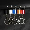 Creative Car 6 Speed Gear Box Gear Head Keychain Manual Transmission LEVER METAL Key Rague Refetting Metal Pendant Pendentif G1019