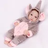 10 '' Bambola del bambino rinato carino neonato neonato ragazzo in vinile in vinile in silicone realistico bambola regali bambini Natale
