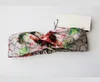 Femmes bandeau écharpe bandeaux de soie fleur colibri bandeaux lettres style design bandeaux avec bateau gratuit