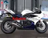 Para Triumph Daytona 675 675R 2013 2014 2015 2016 Carenados de moto Daytona 675 13-16 Kit de carenado ABS azul blanco