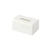 Коробка ткани Простой стильный домашний декор Nordic Office таблицы аксессуары салфетки держатель тканей коробки 210818