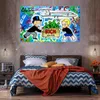 Ricco di pittura ad olio su tela Home Decor Handcrafts / HD Print Wall Art Picture Personalizzazione è accettabile 21062601