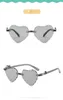 Kostenlose Dhl Jungen Mädchen Liebe Herz Form Sonnenbrille Für Baby Kinder Vintage Sonnenbrille UV400 Schutz Stilvolle Klassische Strand Outdoor Eyewear Brillen Kinder