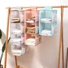 Storage Boxes & Bins Multi-Layer Foldable Hanging Clothes Organizer Wardrobe Closet Cabinet For Underwear Rack