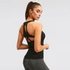 Yoga roupão 2022 camisa sem mangas camisa esporte rodando rápido seco seco alta elasticidade apertada fitness mulheres ginásio workout roupas spor