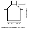 耐久性のあるキッドキッチンエプロン家庭用防水オイルプルーフ快適な葉の慰めのリネン印刷作業エプロンクッキングベーキングB6670445