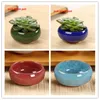 High Quality Simple Home Ceramic Flower Pot Een Succulent Planter Flowerpot Office Desktop Decor Bonsai Planters & Pots