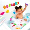 Vieux cordonnier 015 # timbre jouets de bain pour bébé couleur lettre EVA flotteur autocollants numériques développement intellectuel289b