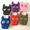 New Mini Plastic Dog Head Self Defense Pendant Key Chain For Women Girl Outdoor Self-defense Hand Buckle Car Bags Keychains