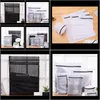 Clothing Racks Housekeeping Organization Home & Garden Drop Delivery 2021 Laundry Wash Bags Mesh Clothes Lingerie Protection Drying Bag For W