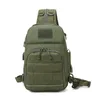 Sac à bandoulière tactique Miltitaire Armée d'extérieur Airsoft Molle Sac à dos Pêche Chasse Camping Randonnée Nylon Coffre Sans sacs Q0721