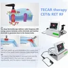 Portable 2 in 1 Deep RF Radio Fisioterapia Fisioterapia Tecar Telapia Terapia Attrezzatura antidolorifico Ret RF RF Terapie Dimagrante