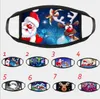 2021 Protective Mask Christmas Snowflake Animal Oil Målning 3D Dammtät Utskrift Polyestermask