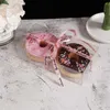 StoBag 10pcs Donuts Transparent Package Boxes Birthday Wedding Baby Show Gift Cake Decoration Baking Cookies Supplies 210602