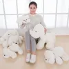 25cm White Plush Toys Dog Dolls Stuffed Animals Soft Cute Child Toy High quality Kids Birthday Gifts Home Decor