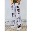 Sommer Jogger Hip Hose Star Print Männer Harajuku Sweatpant Streetwear Fashion Casual Track Hosen Sweat Hose Weiß 210715