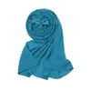 2021 Newest Crinkle Chiffon Dot Hijabs Shawls Scarves Muslim Fashion Headscarf Turbans Large Size Head Wraps 1PC Retail