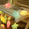 문자열 10/20 LED 요정 균열 별 끈 조명 1.5m 3m 화환 크리스마스 랜턴 야외 실내 정원 웨딩 장식