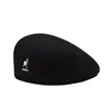 Ins Super Fire Men's and Women's Wszechstronny Kangol Beret Pure Wool Rabbit Hair Kangaroo Cap