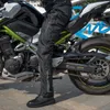 Męskie spodnie zima trzymaj ciepłe spodnie dla mężczyzn Motocyklowe spodnie wodoodporne kobiety ochronne spodnie Motocross Szybkie uwalniane spodnie Z230728
