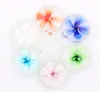 Mode Großhandel 6 stücke Anhänger Handgemachte Murano Lampwork Glas Mischung Farbe Runde Blume Anhänger Fit Halskette
