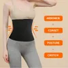 Trainer Bandage Wrap Taille Bauch Shaper Schnalle Verstellgurt Sport elastisch Yoga Wrap Damen Bauchband