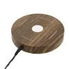 Lampe de lune 3D à lévitation magnétique Base en bois 10 cm lampe de nuit flottante lumière romantique décoration de la maison pour chambre Y200104289o3903690