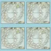 Beaded Necklaces & Pendants Jewelry 11-1M Baroque White Natural Pearl Necklace 18Inch Bridal Choker Drop Delivery 2021 Ioela