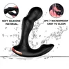 Nxy Vibrators Sex Male Prostate Massager g Spot Stimulate Vibrator Butt Plugs Dual Motors 10 Modes de vibration Jouets anaux à distance pour hommes 1220