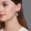 16 pares de gotas de cristal en forma de lágrima para mujer, aro bohemio multicolor, juego de pendientes colgantes con gancho colorido, joyería